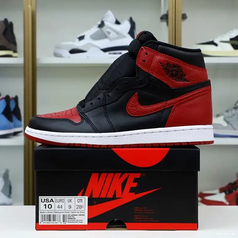 AIR RETRO 1 JORDAN HIGH 'BRED' OG Kimikick 0708